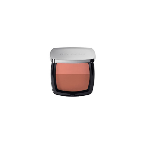 Dvoubarevná tvářenka REVIDERM Mineral Duo Blush 1W peach-rosewood